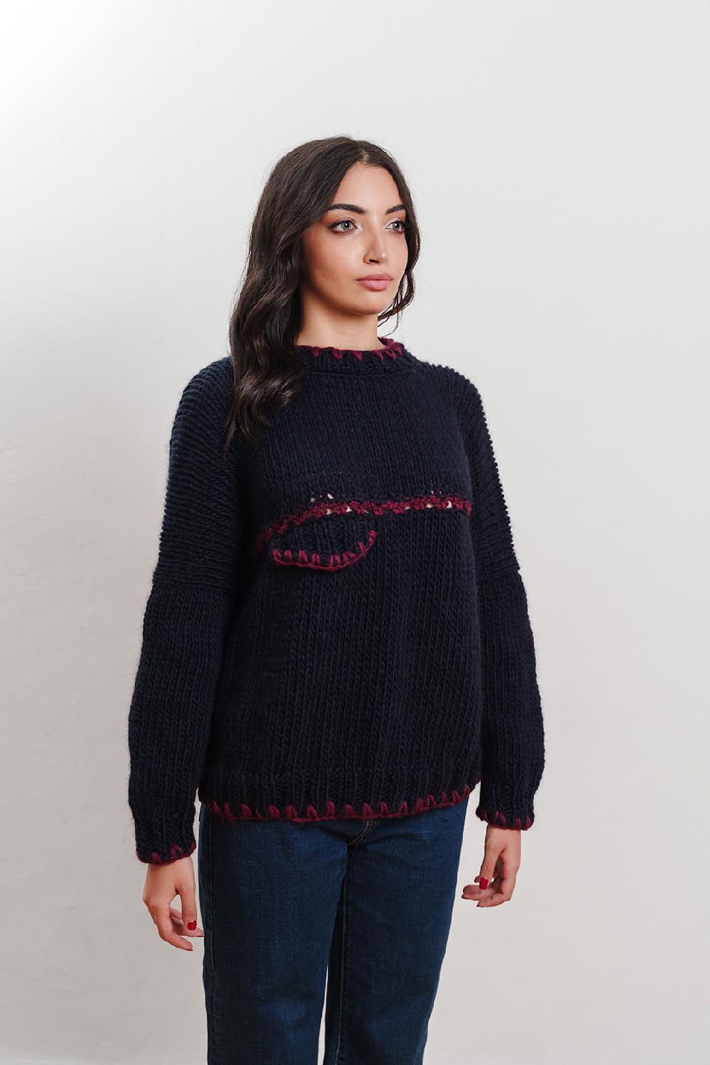 Tricot à Porter Pullover giro taschina 2025