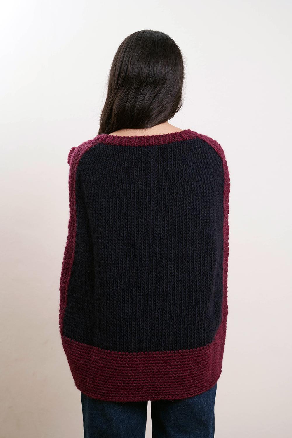 Tricot à Porter Poncho Italia