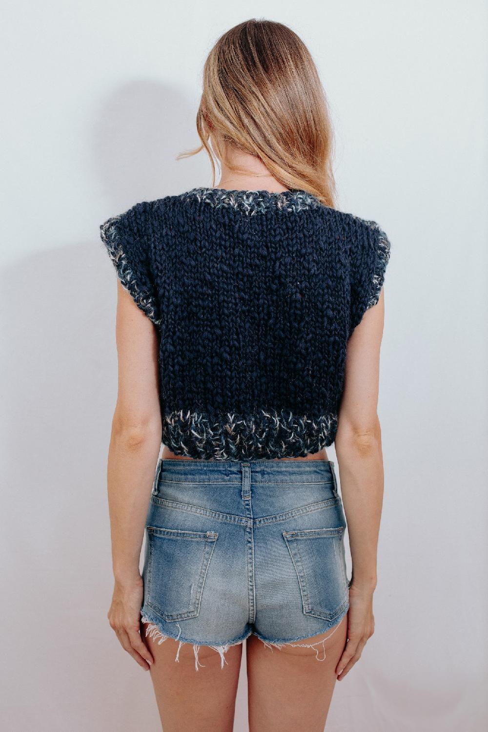 Tricot à Porter Gilet corto Nuovo