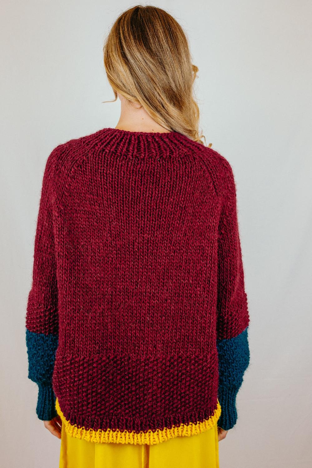 Tricot à Porter Lupetto long cube Pezzi Unici