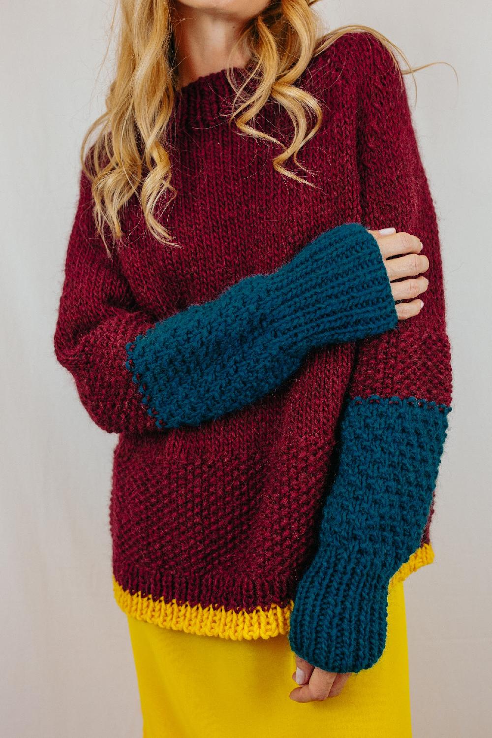 Tricot à Porter Lupetto long cube Pezzi Unici