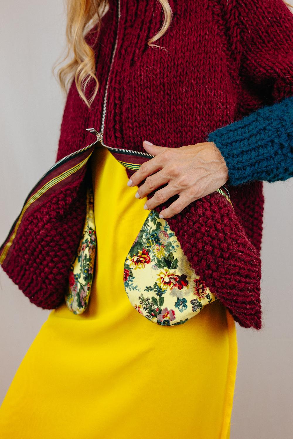 Tricot à Porter Bomber manica ragian Soddisfazione Garantita