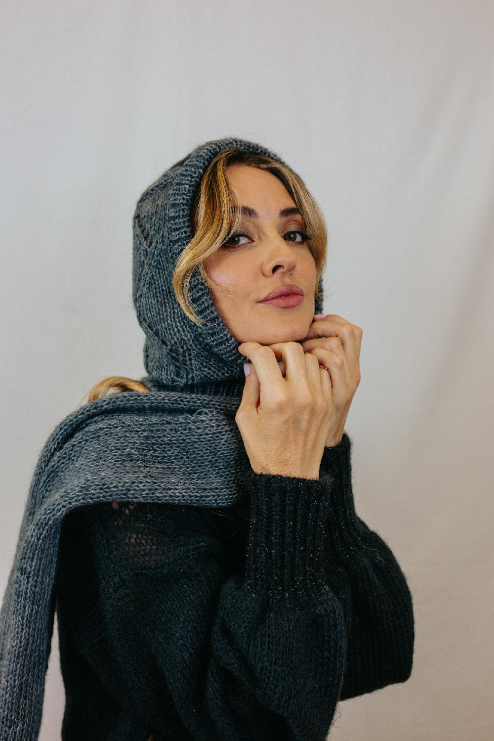 Tricot à Porter Balaclava con trafono a rombi Novità