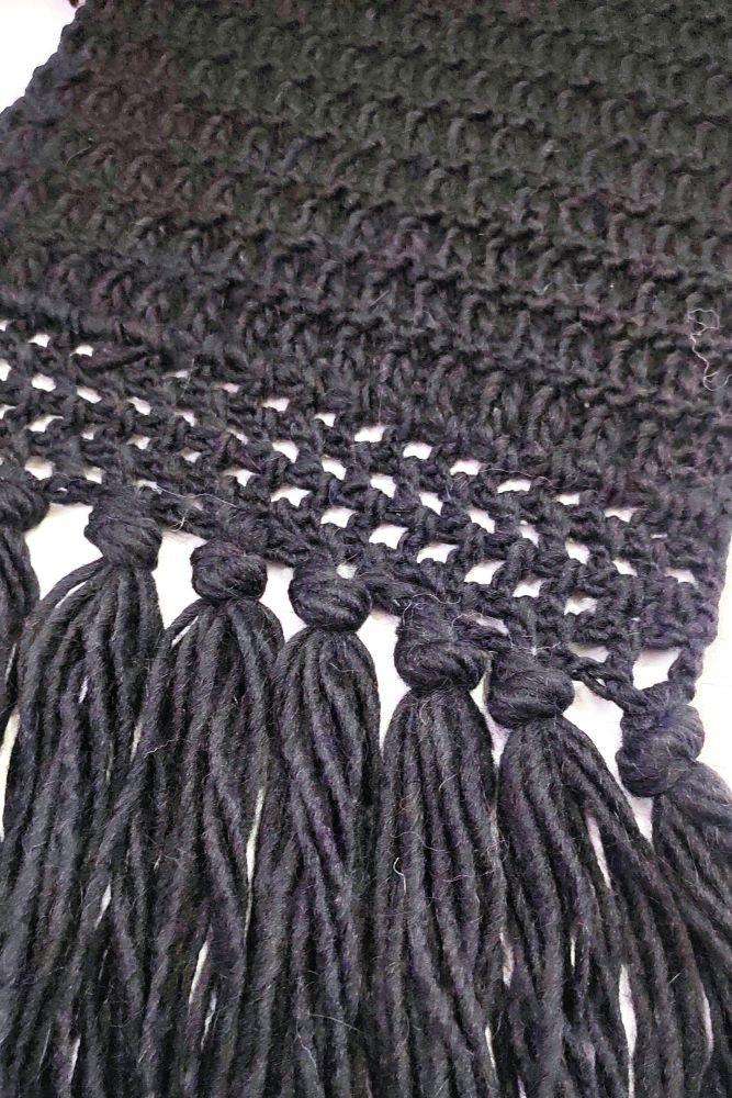 Tricot à Porter Sciarpa con bordo finale Sconto