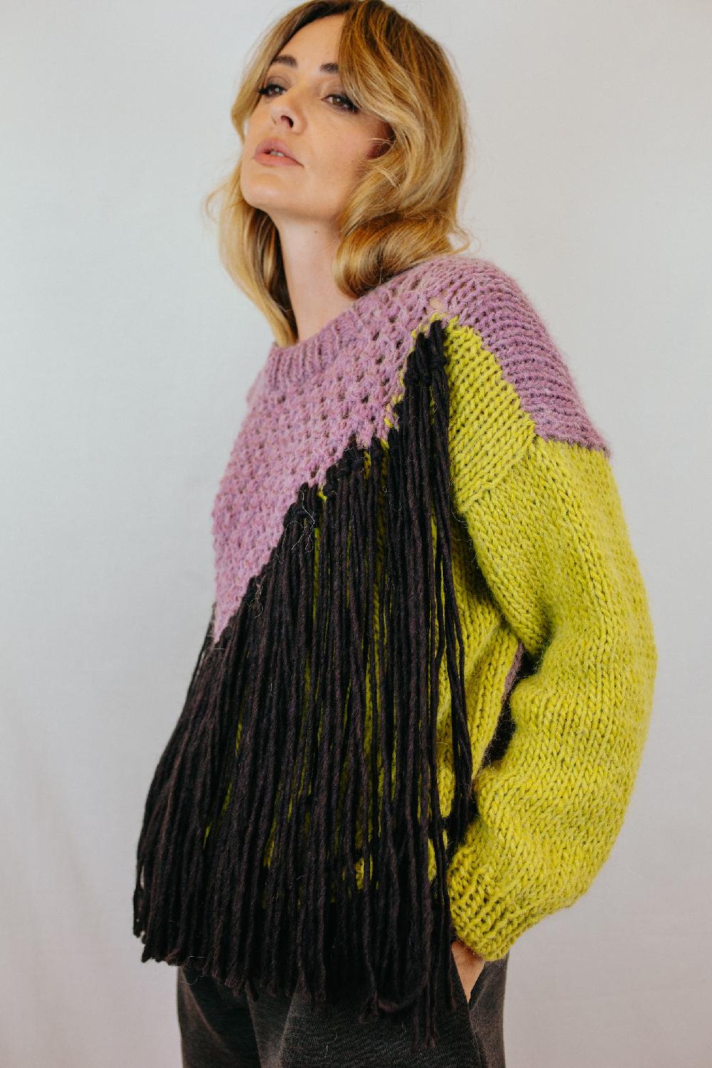 Tricot à Porter Maglia con traforato Vendita Economica