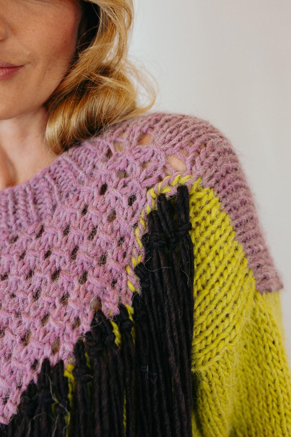 Tricot à Porter Maglia con traforato Vendita Economica
