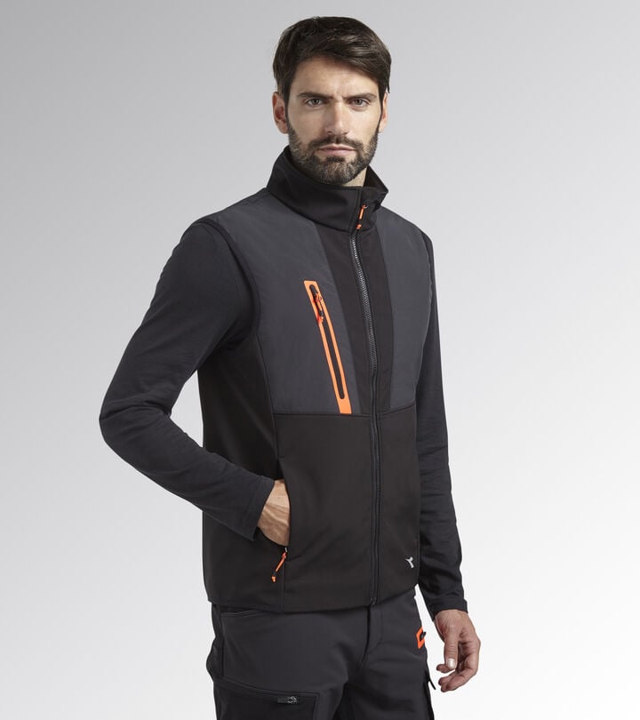 Utility Diadora VEST SOFTSHELL HYBRID Gilet da lavoro In Vendita