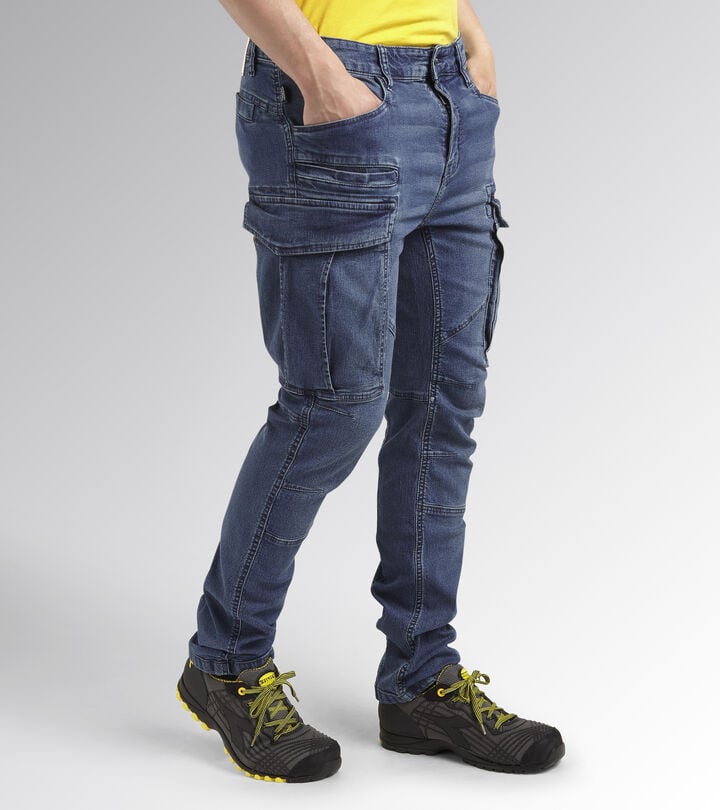 Utility Diadora PANT STONE CARGO LIGHT Pantaloni jeans da lavoro Italy