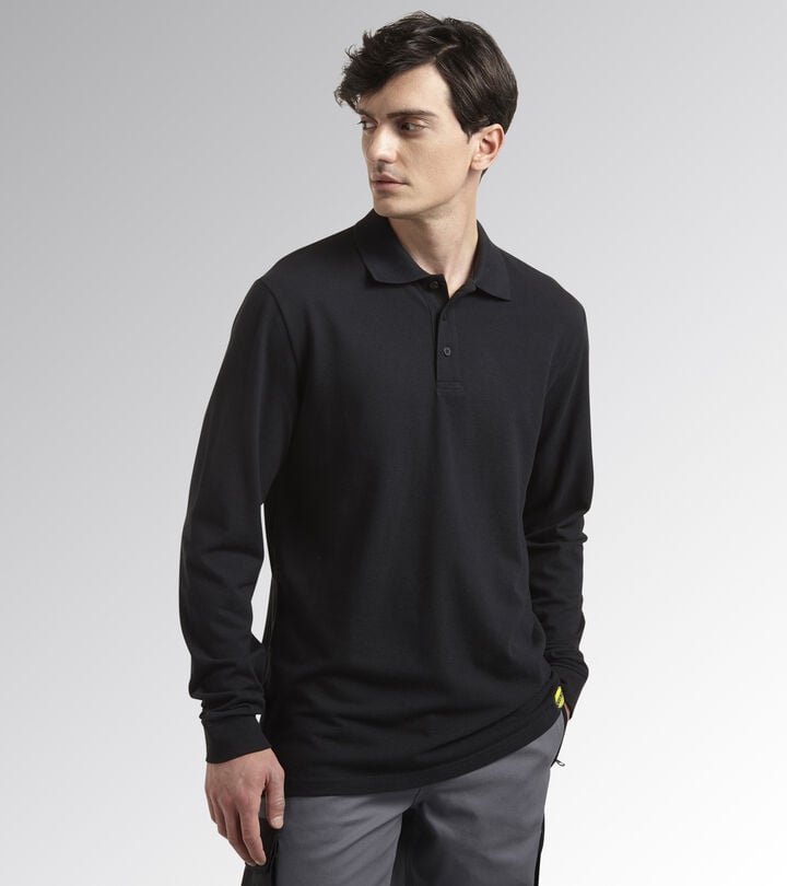 Utility Diadora POLO ML ATLANTIS ORGANIC Polo manica lunga da lavoro Vendita Economica
