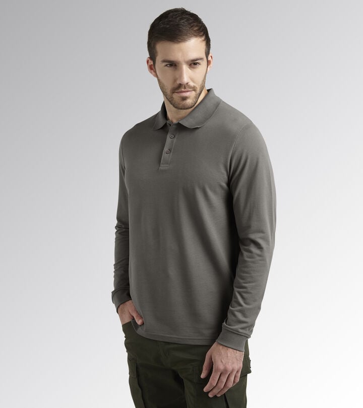 Utility Diadora POLO ML ATLANTIS ORGANIC Polo manica lunga da lavoro 2025
