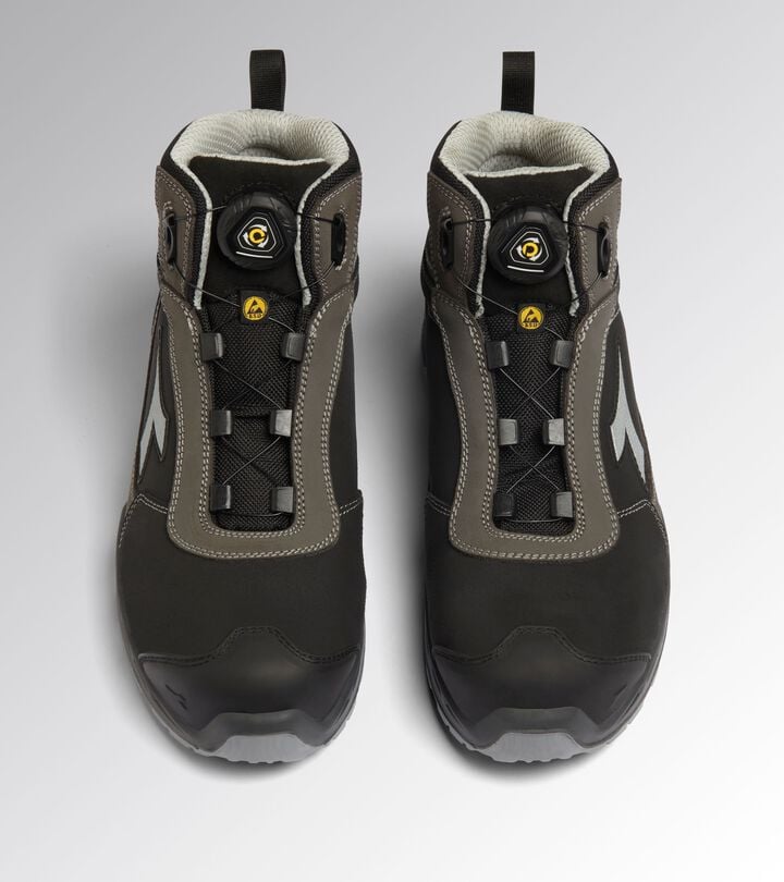 Utility Diadora SHARK ST IMP LEA Q MID S3S FO SR SC ESD Scarpa antinfortunistica alta Soddisfazione Garantita