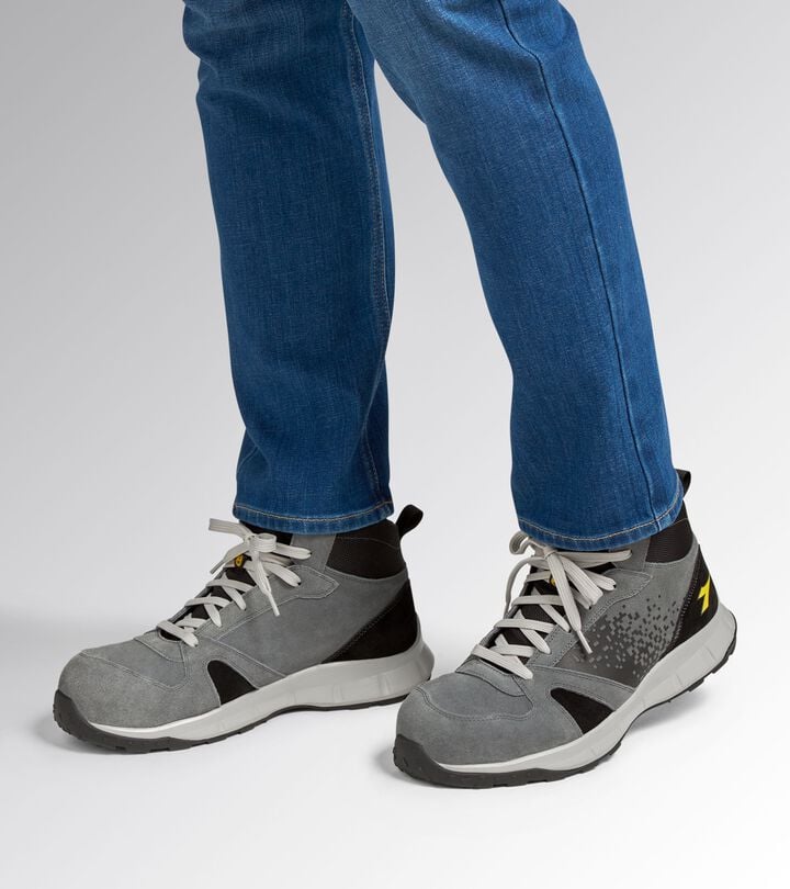 Utility Diadora LITE MID S3S FO SR HRO ESD Scarpa antinfortunistica alta Trasporto libero internazionale