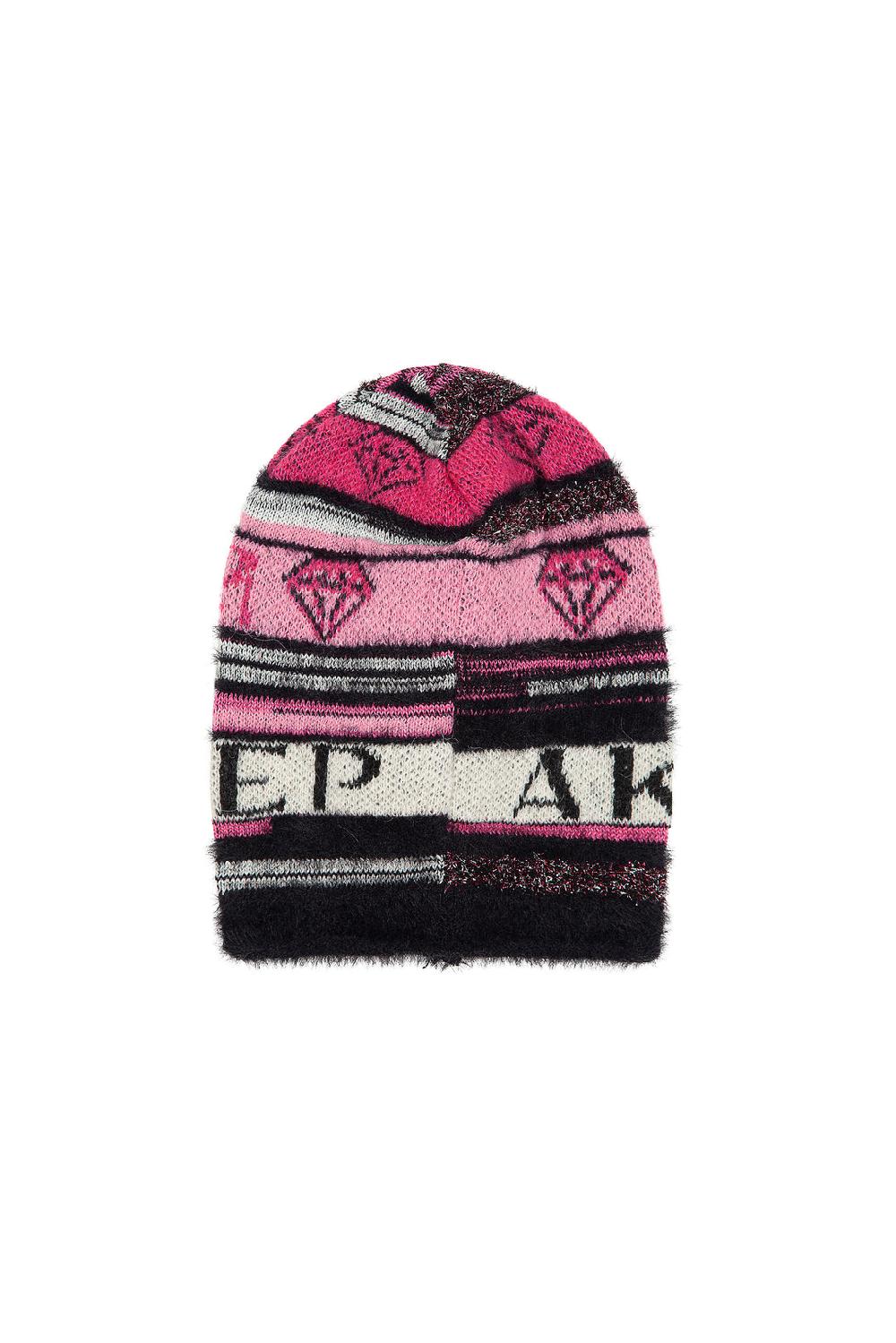 Akep BERRETTO JACQUARD IN PIQUET - CAPSULE "AKEP X PINK PANTER" Officina