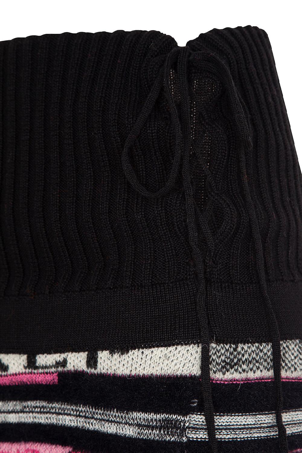Akep GONNA LUNGA JACQUARD IN MISTO LANA - CAPSULE "AKEP X PINK PANTER" Vendita Calda