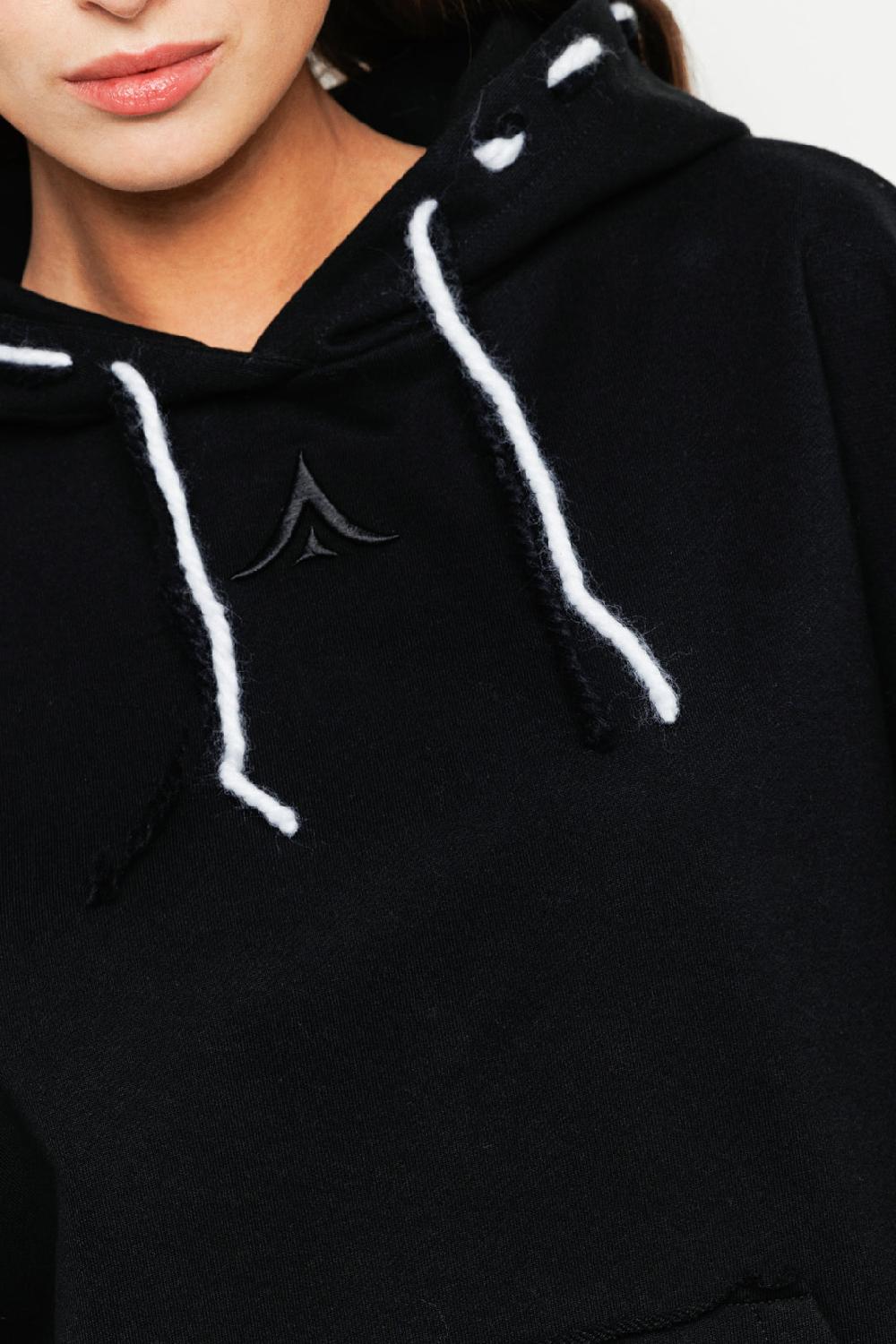 Akep FELPA AKEP CON CAPPUCCIO CON TASCA IN MAGLIA JACQUARD SUL DAVANTI I Più Venduti