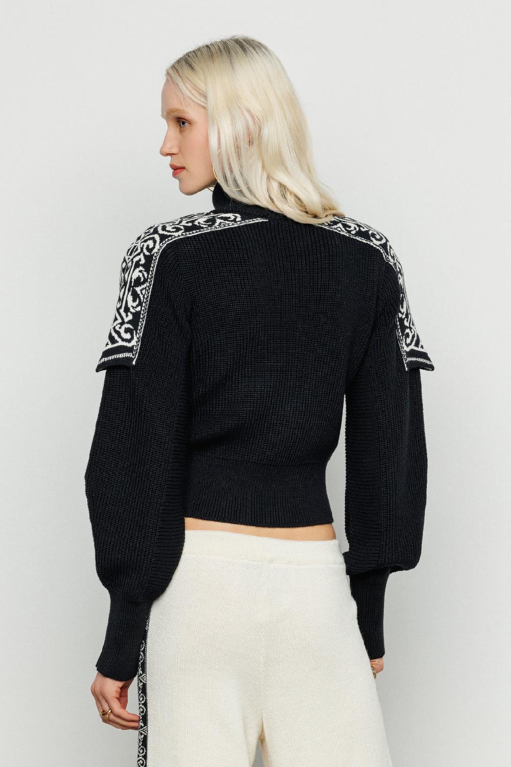 Akep MAXIPULL AKEP CON SPALLINE JACQUARD 50% di sconto con spedizione gratuita
