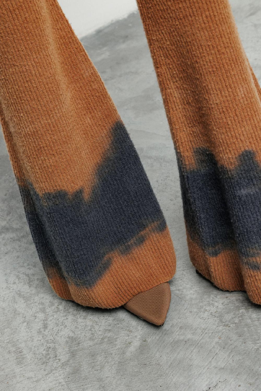 Akep PANTALONE AKEP A ZAMPA EFFETTO TIE&DIE Promozione Limitata