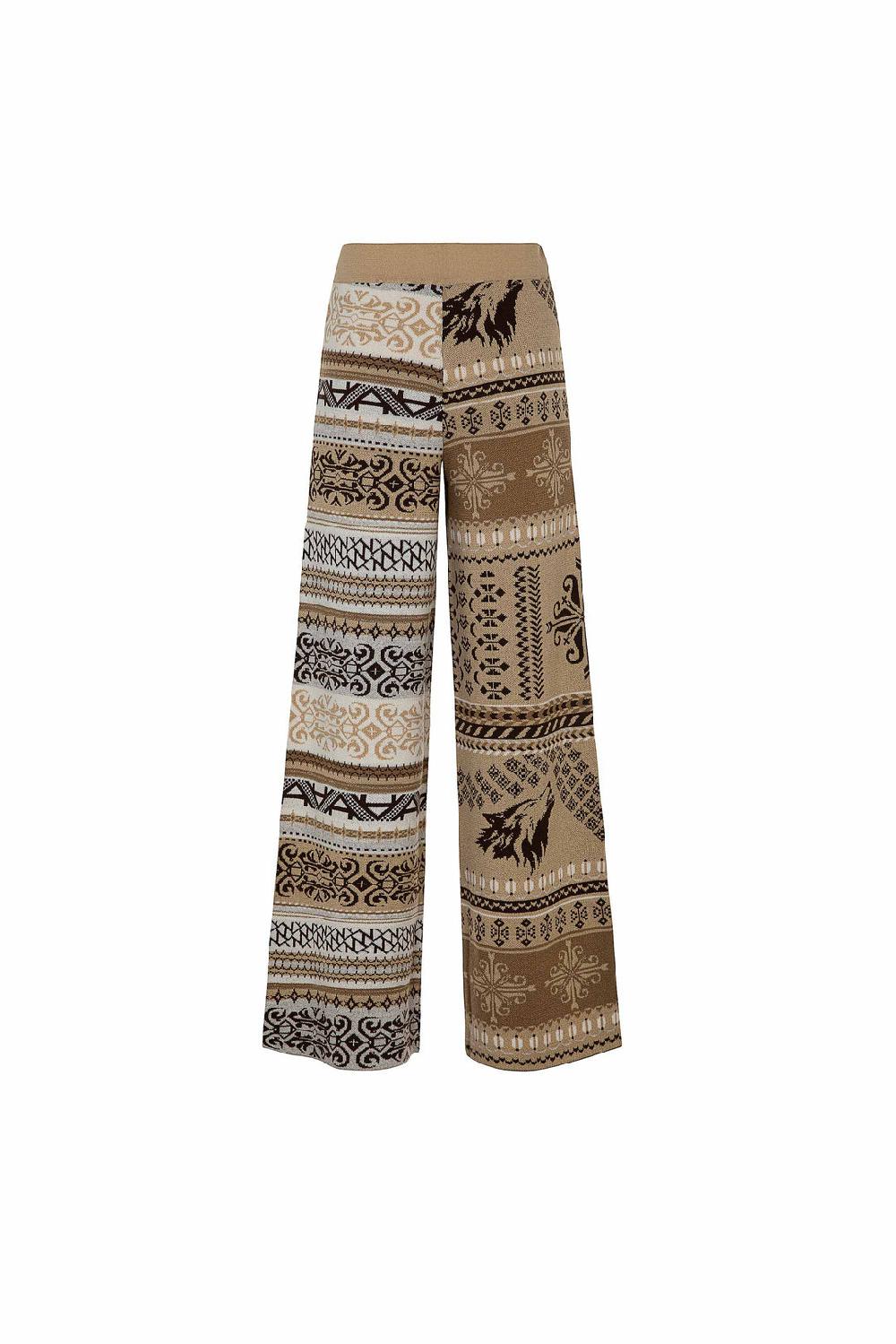 Akep PANTALONE AKEP IN MAGLIA JACQUARD Novità